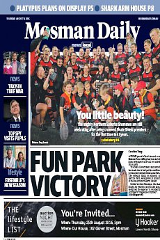 Mosman Daily - August 11th 2016